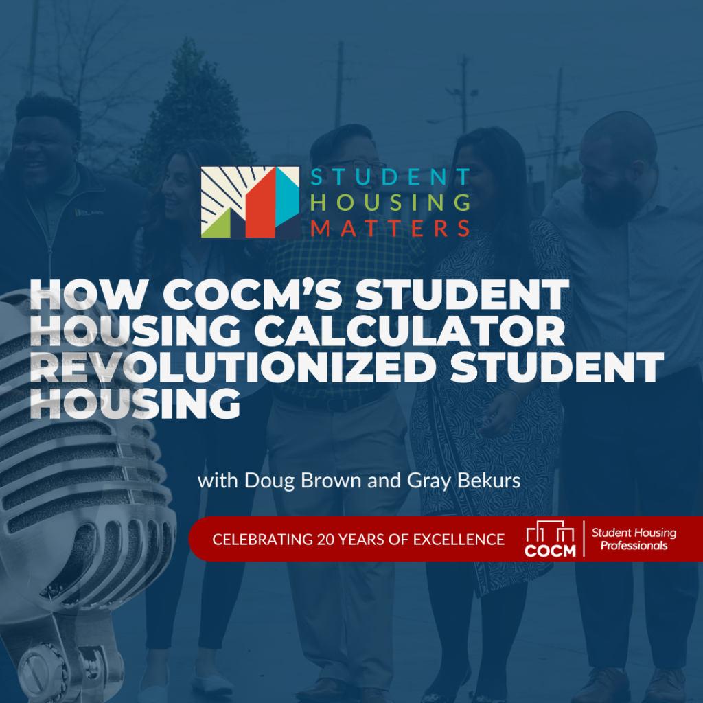 Celebrating 20 Years of Excellence How COCM’s Student Housing Calculator Revolutionizing